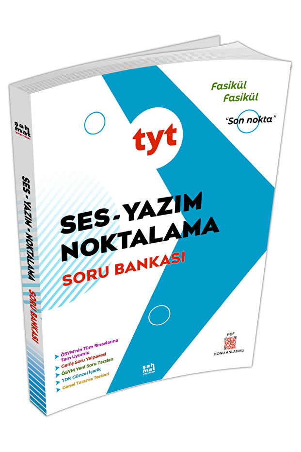 SES-YAZIM-NOKTALAMA SORU BANKASI ANKA EĞİTİM YAYINLARI - 1
