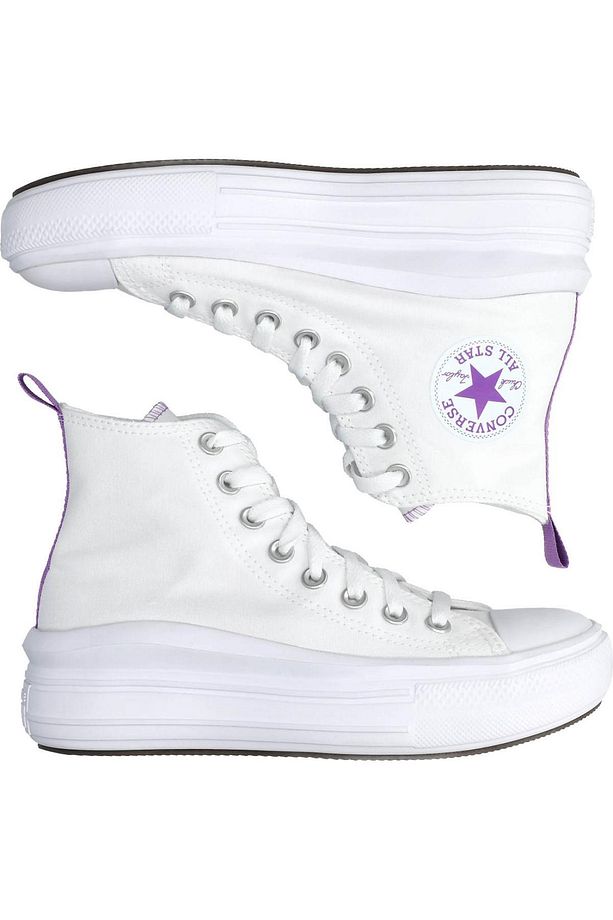 A03667C C Taylor All Star Move Platform Beyaz Unisex Ayakkabı - 4