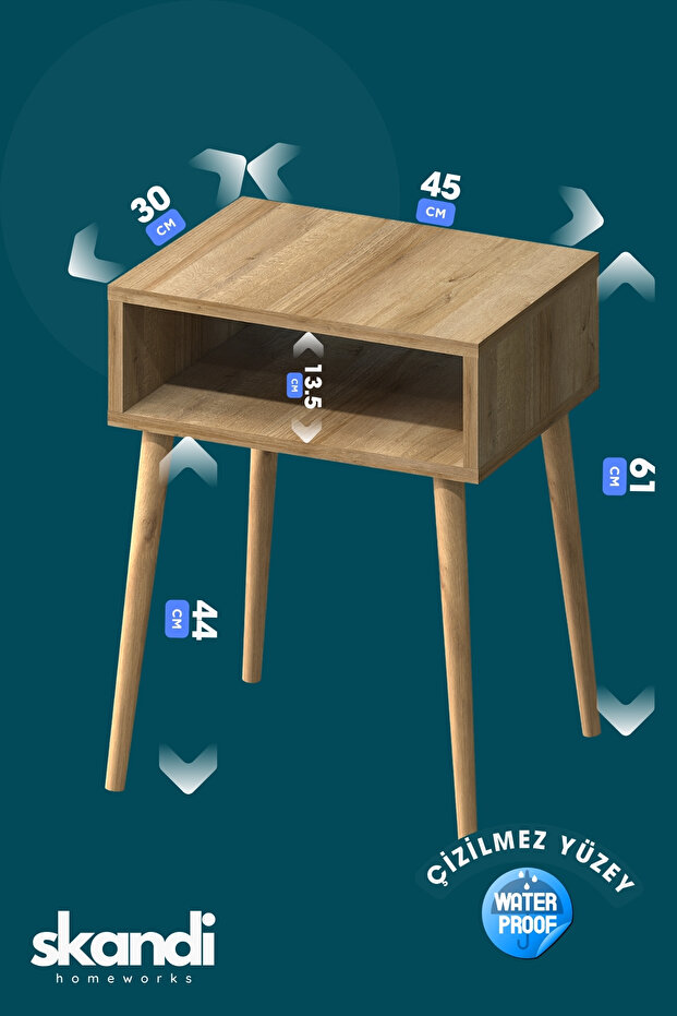 Fiona 2'li Komodin Seti - 6