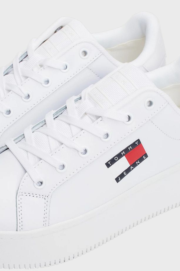 Platform Deri Sneaker Ayakkabı  AYAKKABI EN0EN02518 YBS - 5