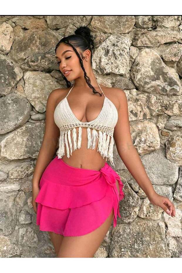 Tulle Pareo Skirt