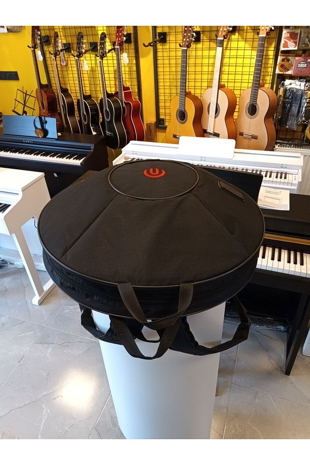 Titanium Handpan 9 nota Re Minör Soft Case Taşıma Çantalı - 4