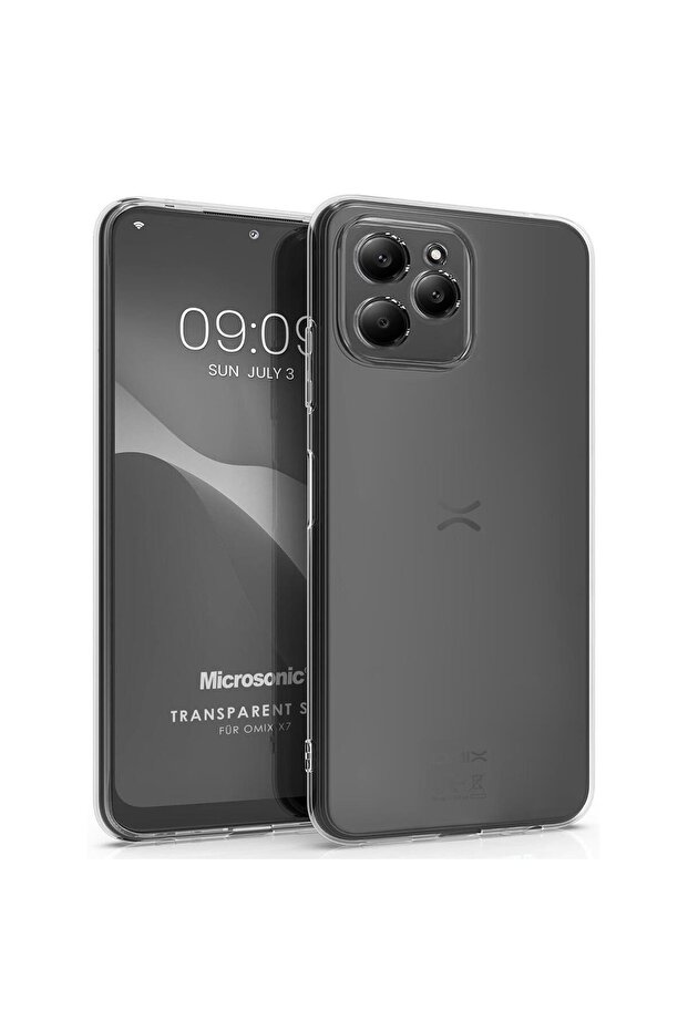 Omix X7 Kılıf Transparent Soft Şeffaf - 1