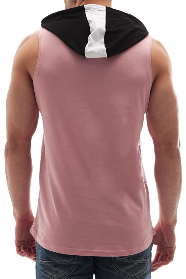 Kapşonlu Atlet Pembe 2882 - 7