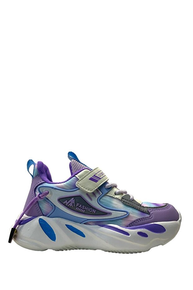 1666 Orthopedic Light Girl's Lilac Comfortable Sneaker