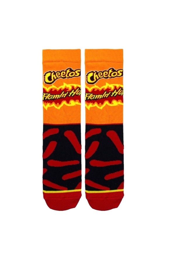 Single Cheetos Chips Patterned Socks - 1