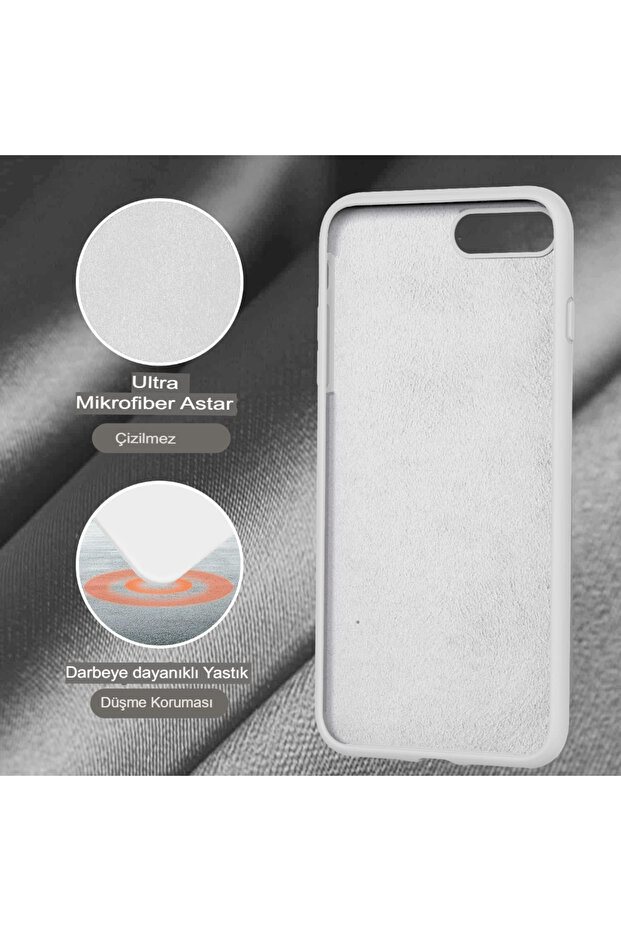 Case for iPhone 8 Plus, iPhone 7 Plus Case, Soft Silicone, Avocado Design - 2