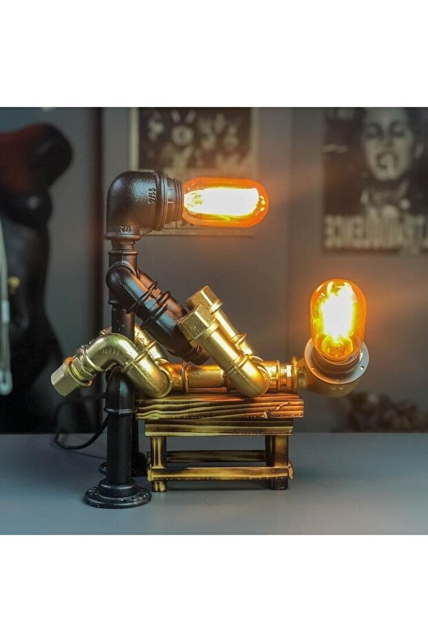 Dekoratif Borudan Masa Lambası - 2