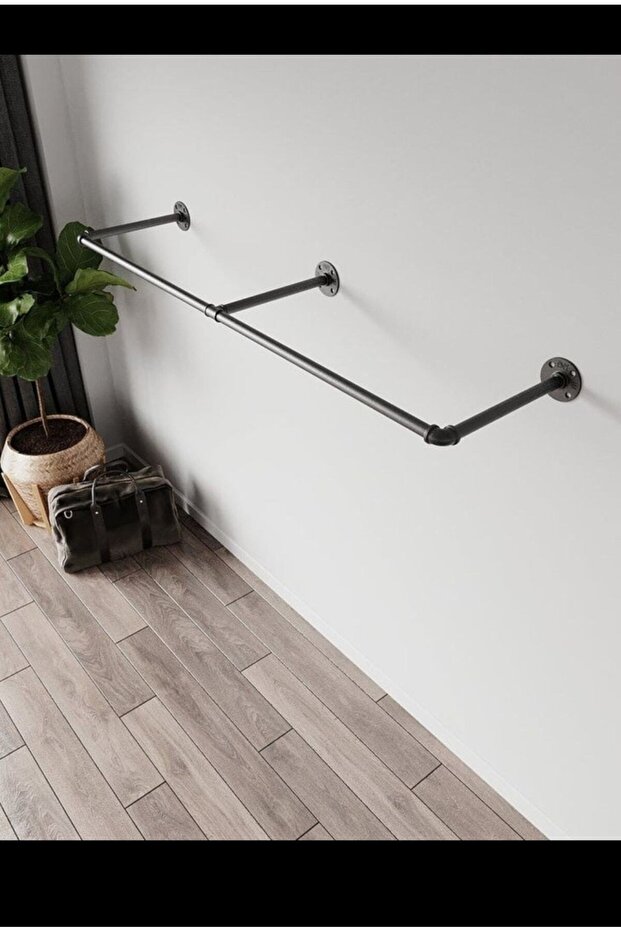 Dekoratif Borudan Askılık - 1