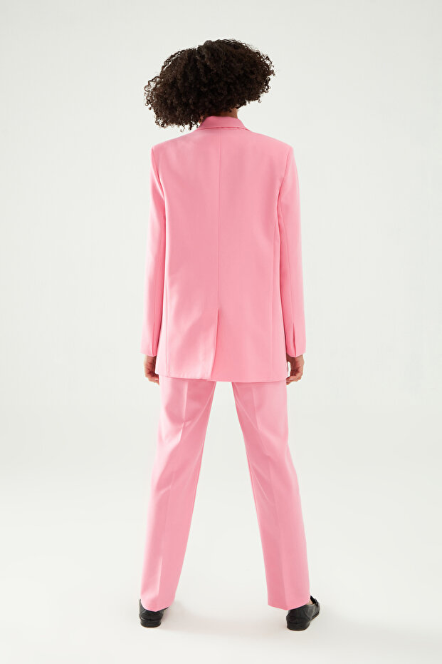 Blazer Ceket Şeker Pembe - 4