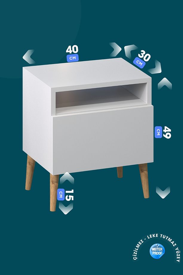 Luce Kapaklı Yan Sehpa - 6