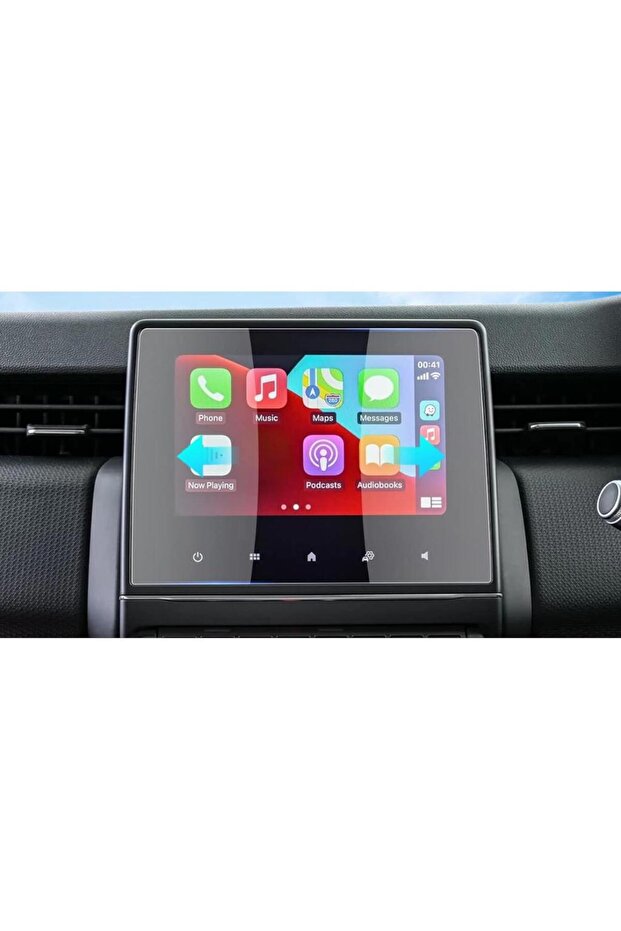 رينو كابتور 7 بوصة واقي شاشة الوسائط المتعددة شفاف - 2