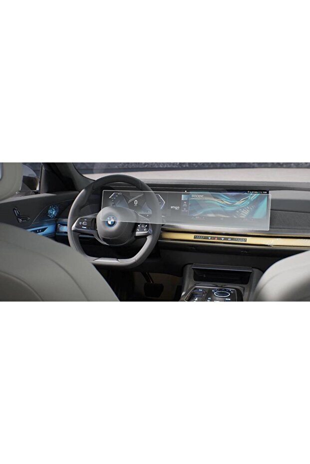 واقي شاشة لسيارة BMW i7 غير لامع شفاف بتغطية كاملة قطعة واحدة