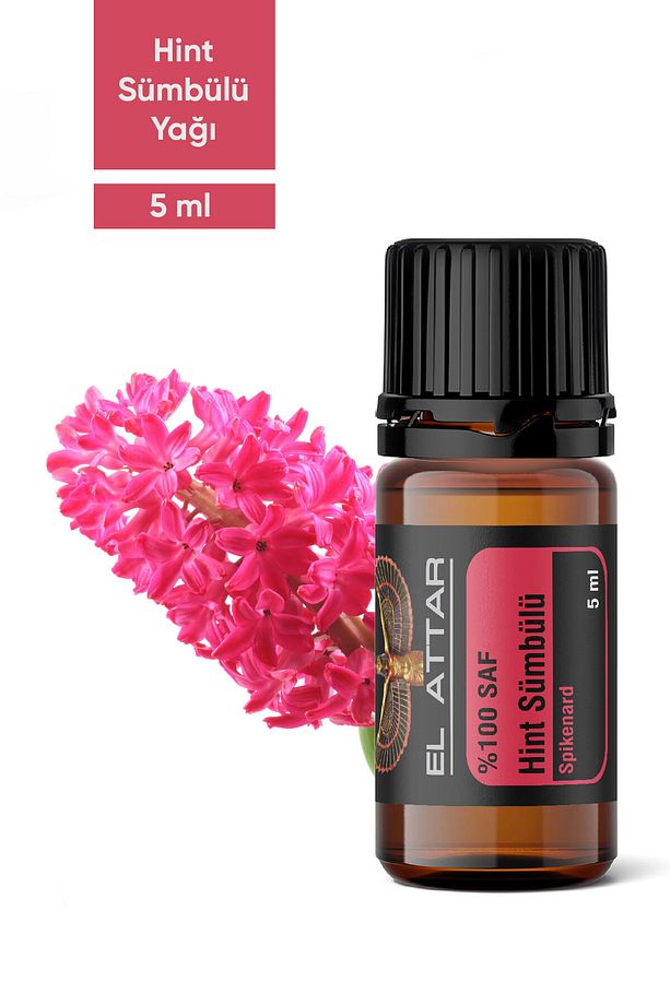 Premium Saf Ve Doğal Hint Sümbülü Yağı 5 ml Parf Oda Kokusu Mum Yapımı Esansiyel Uçucu - 2