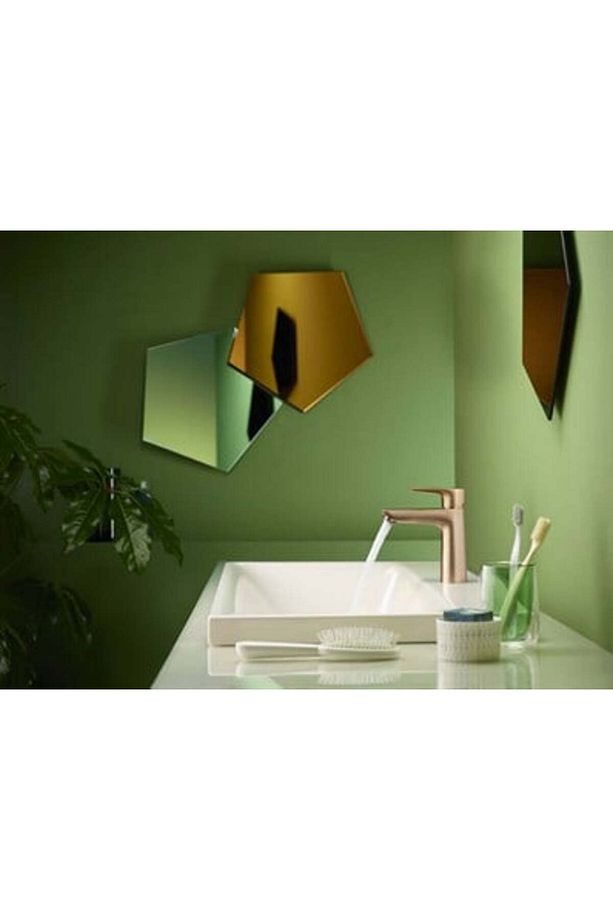 TALİS E TEK KOLLU LAVABO BATARYASI MAT ALTIN - 2