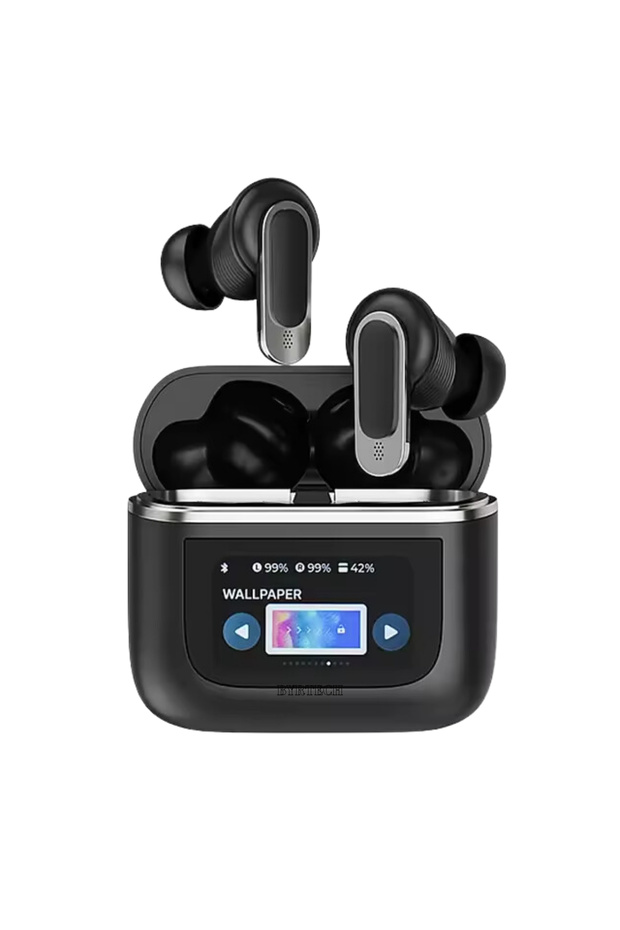 V8 Dokunmatik LED Ekranlı ANC Destekli Pro 2 Bluetooth Kulaklık - 1