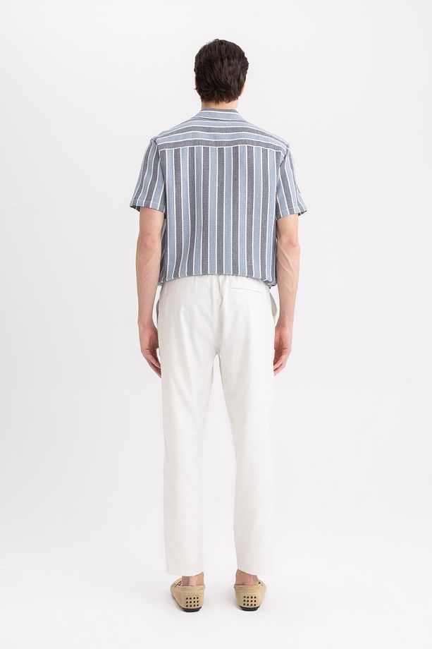 Yazlık Jogger Pantolon Basic Düz Cepli Dar Paça B4091ax24sp - 6