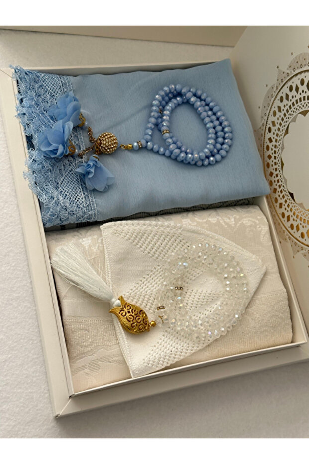 çeyizlik hediyelik seccade seti - 1