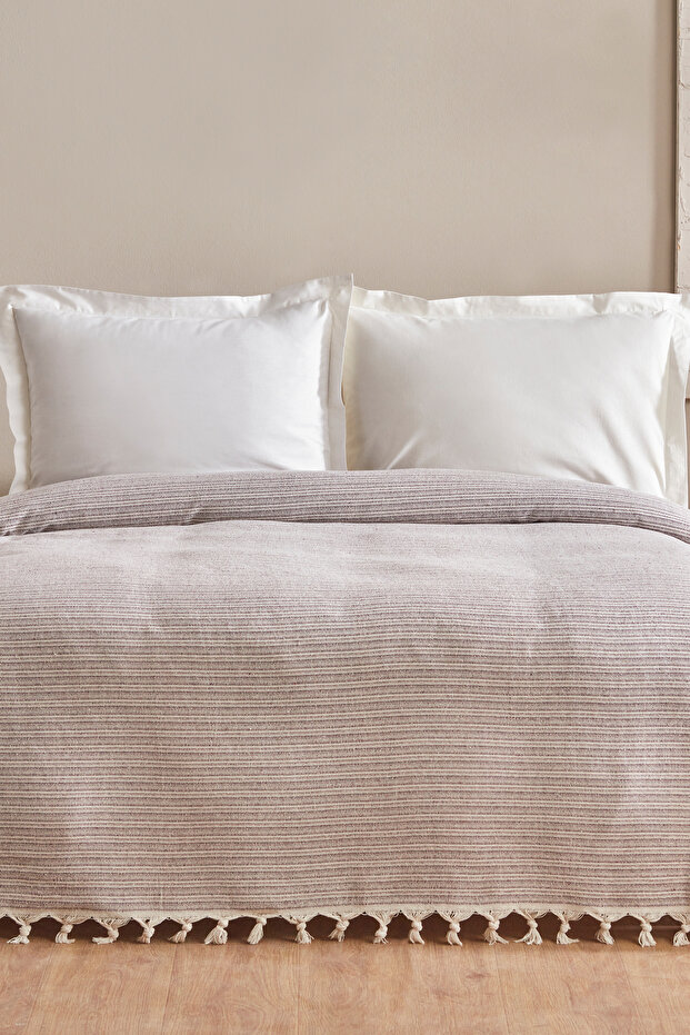 Celia Çift Kişilik Pike Mor - 1