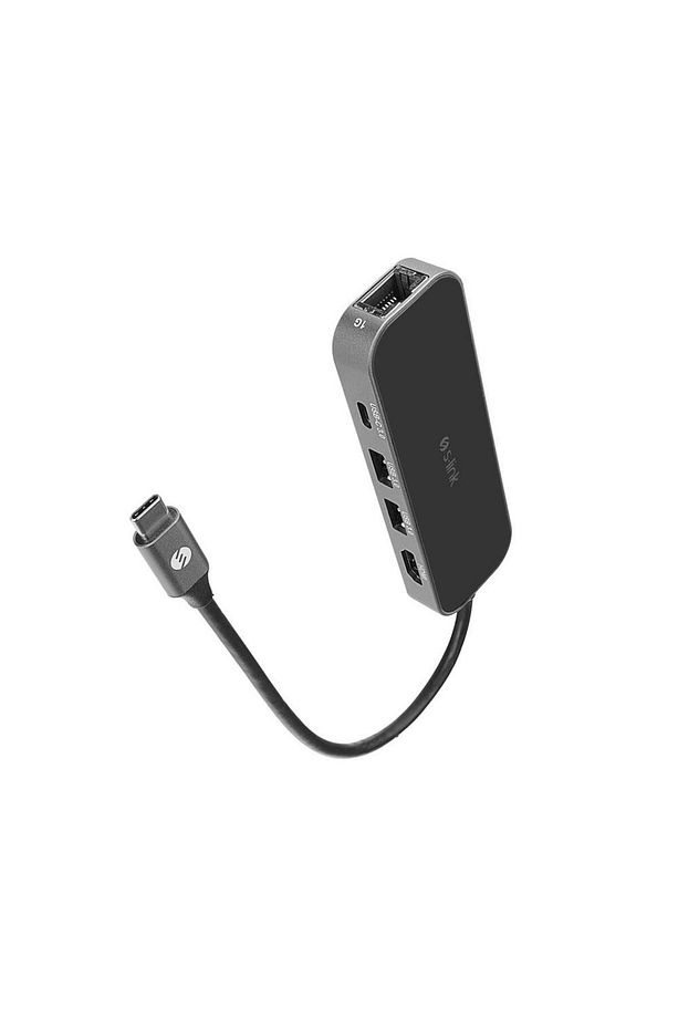SWV-USBC031 HDMI 4K Metal Type-C to 3*USB3.0 6 in 1, 1xPD Şarj, 1xUSB-C Adaptör - 3