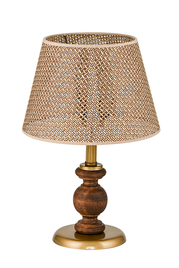 MİMBRE MASA LAMBASI ABAJUR ESKİTME - 4