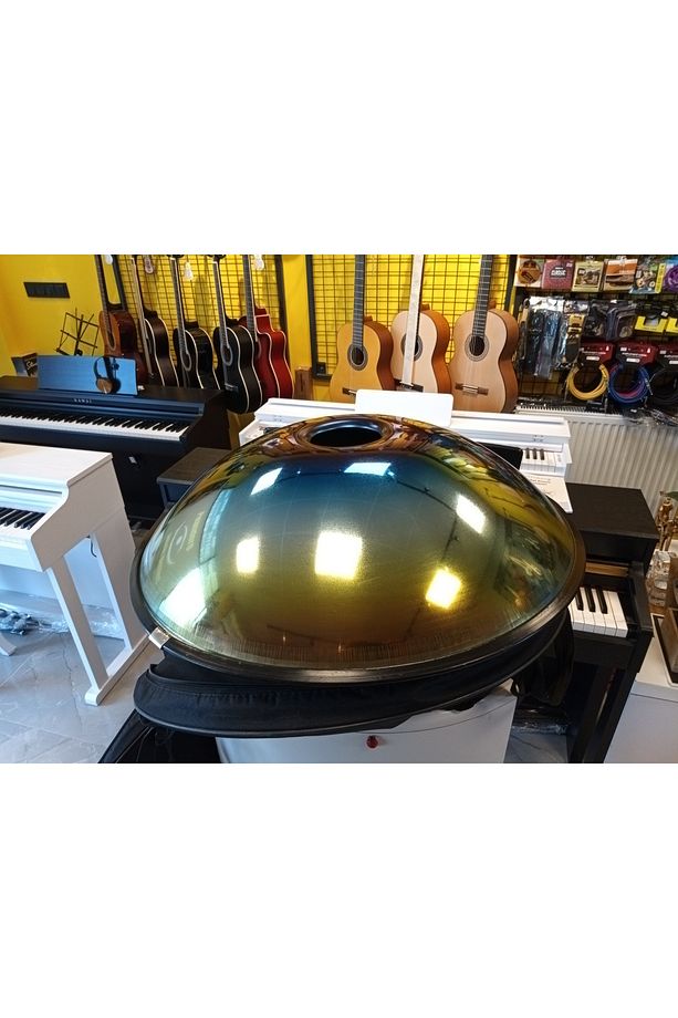 Titanium Handpan 9 nota Re Minör Soft Case Taşıma Çantalı - 6