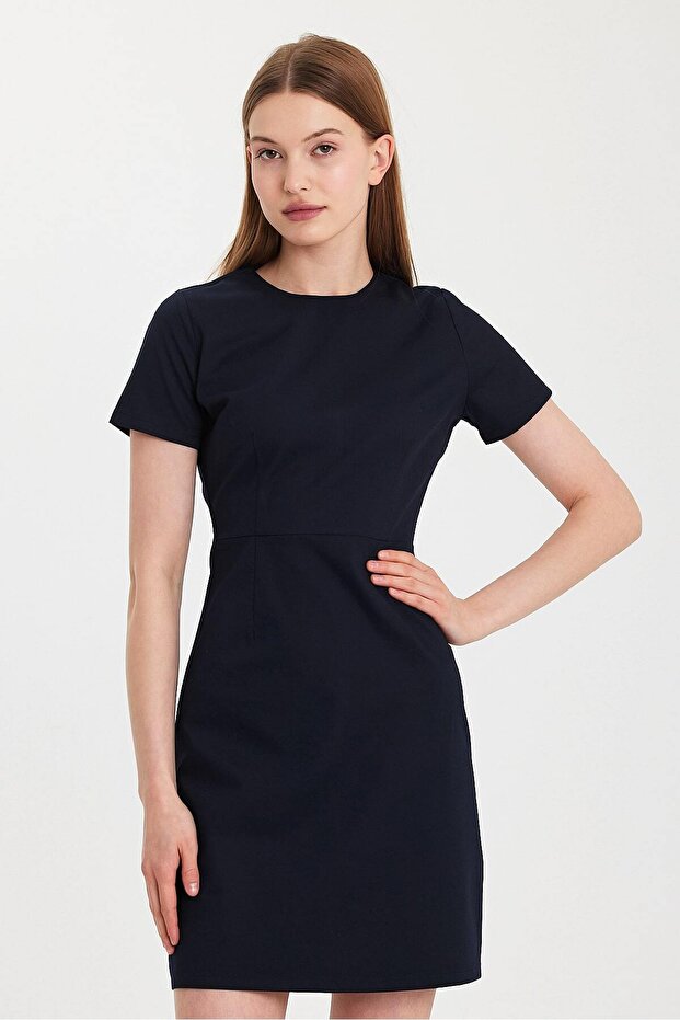 BASIC ELBİSE MEVSİMLİK KUMAŞ - 1