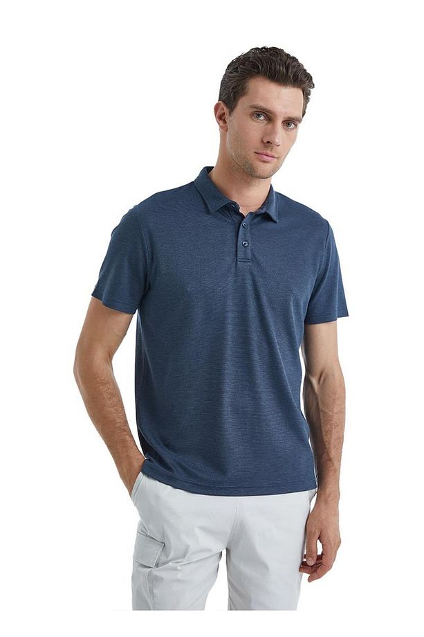 Erkek Kısa Kol Şortlu Lacivert Pijama Takımı C9T0N5O04- - 5