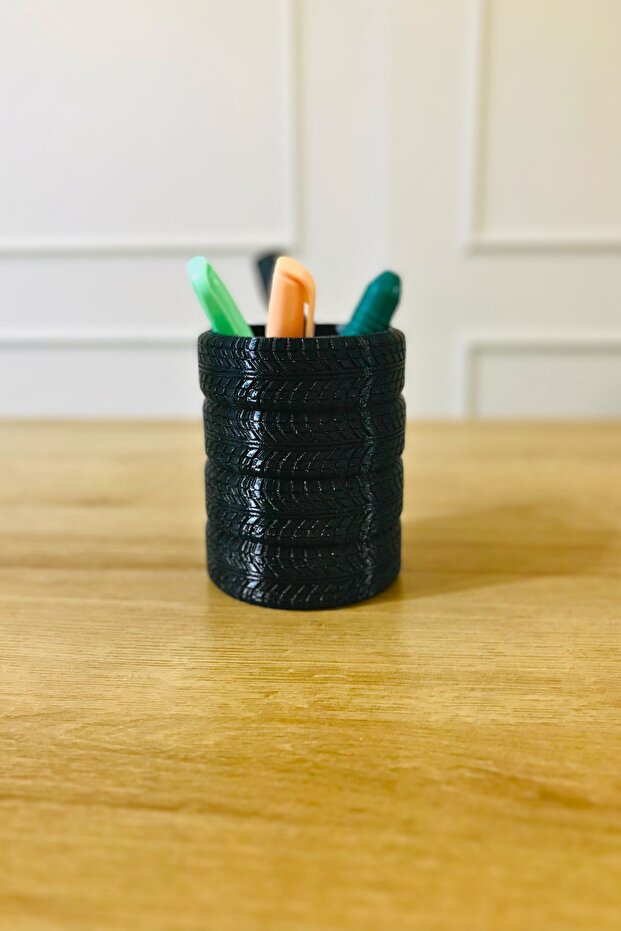 نمط عجلة على شكل - حامل قلم متعدد الأغراض - 2