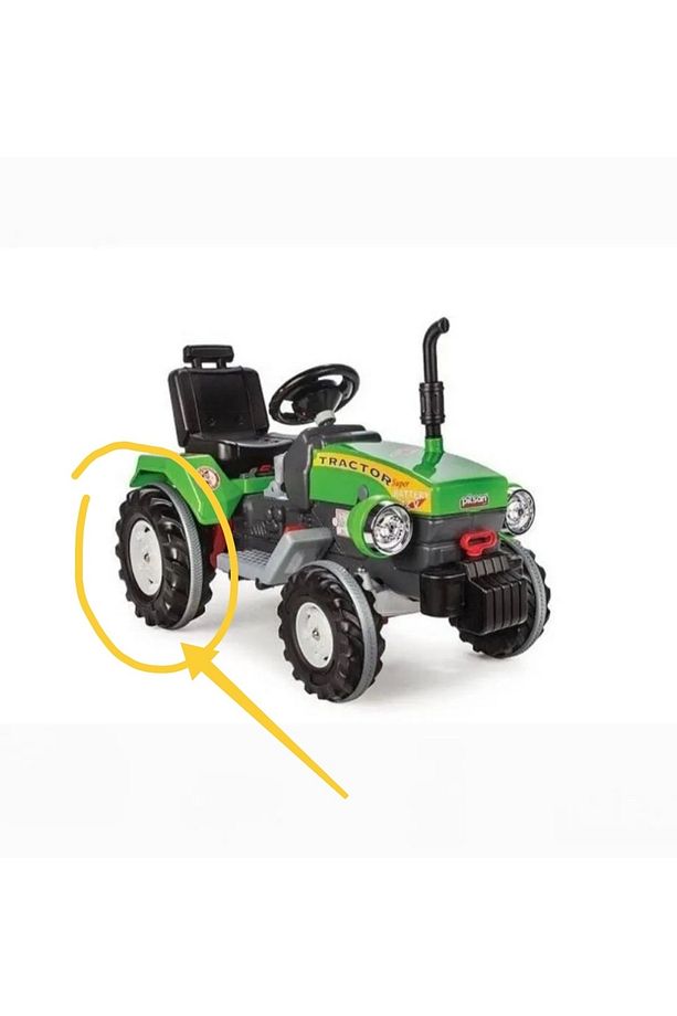 12 volt Akülü Süper Traktör Için Arka Teker Şerit (1 ADET) - 4