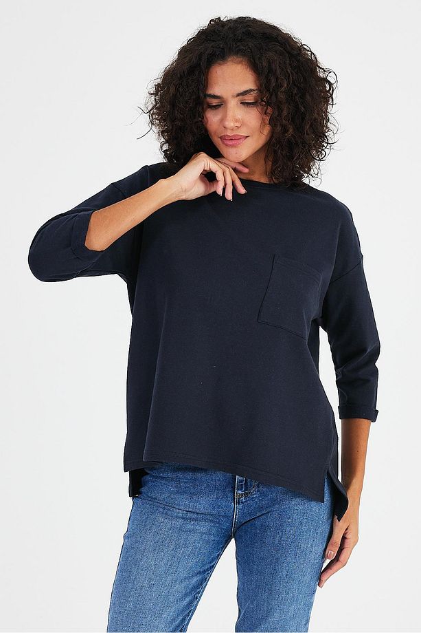 CEP DETAYLI SWEATSHIRT(B24-00195) - 3