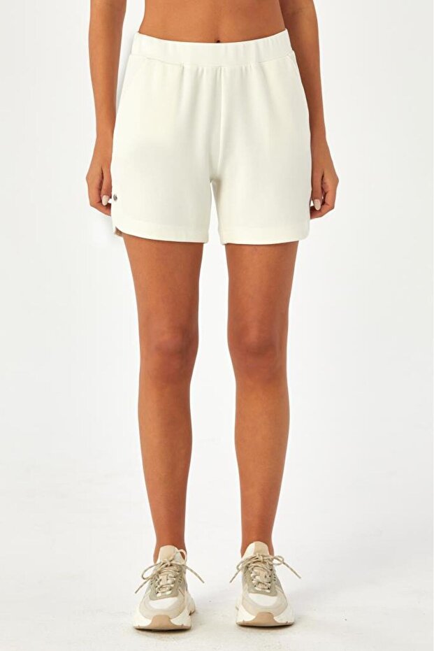 Beli Lastikli Cepli Şort 024-2109 - 3