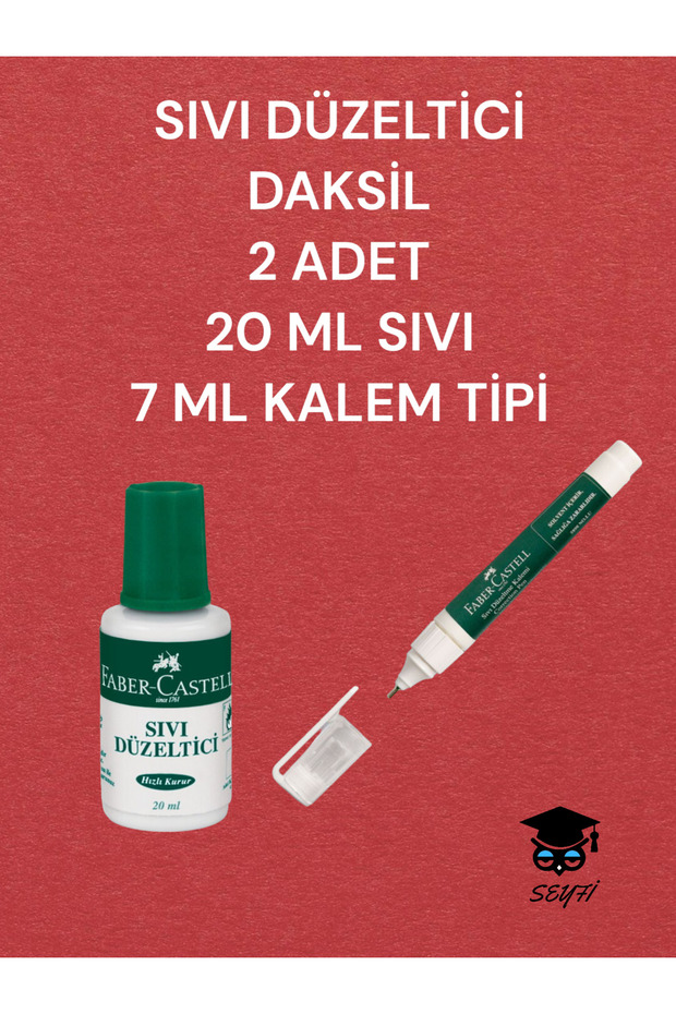 SIVI DÜZELTİCİ  DAKSİL 2 ADET 20 ML SIVI 7 ML KALEM TİPİ - 1
