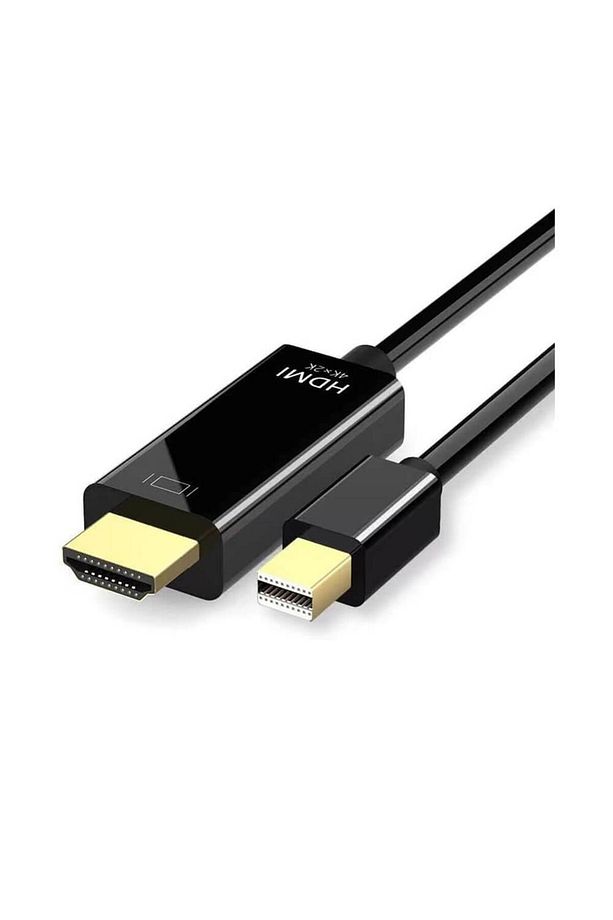 4K 60Hz HDR Mini Displayport Thunderbolt to Hdmi Kablosu - 4K Mini Dp to Hdmi  Kablo - 3m - 1