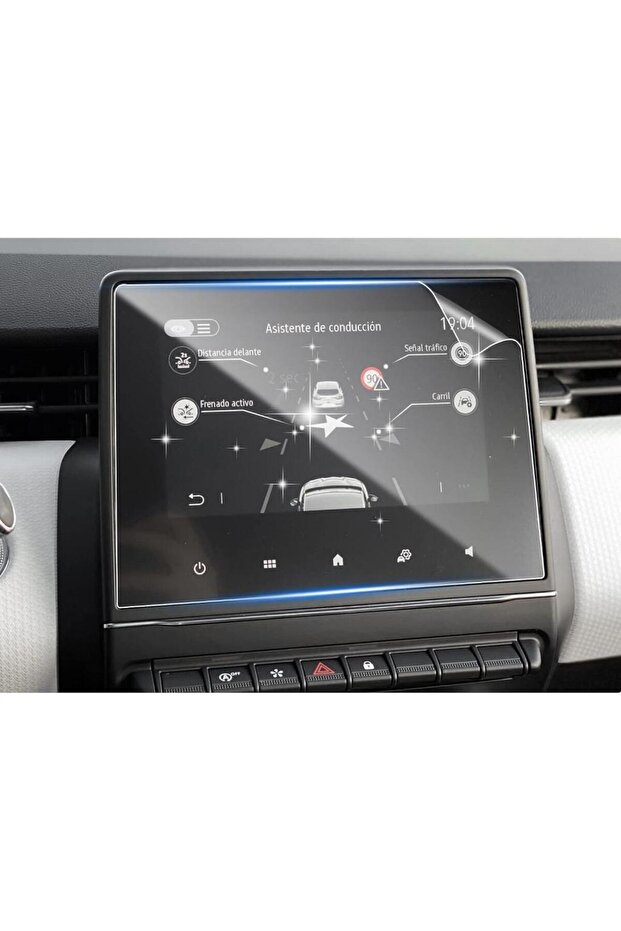 رينو كابتور 7 بوصة واقي شاشة الوسائط المتعددة شفاف - 4