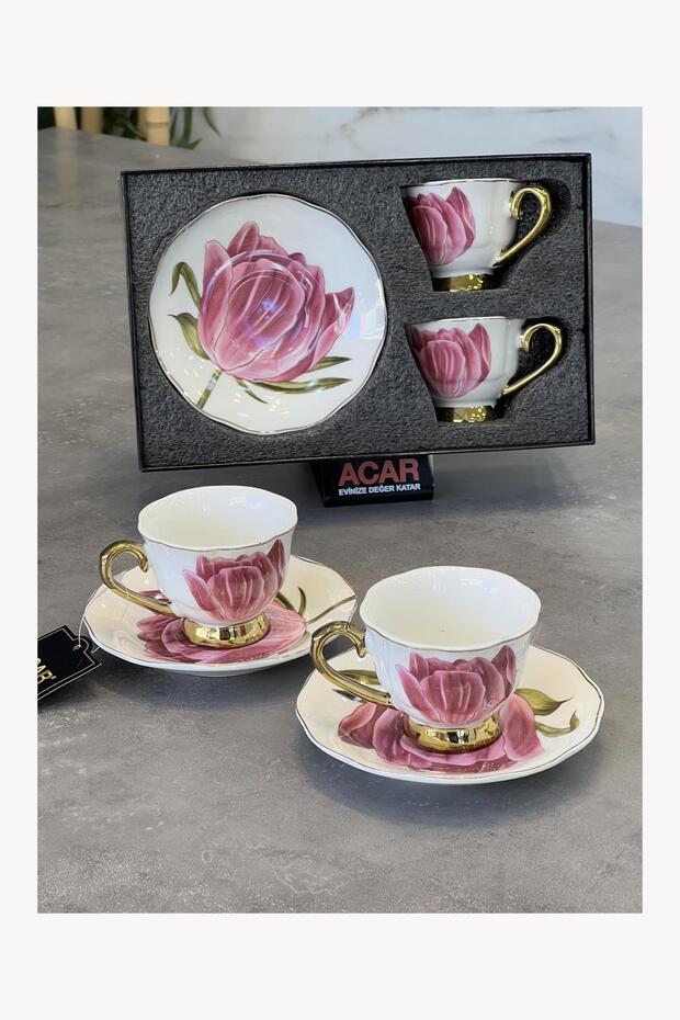 Tiffany 2-Piece Coffee Cup Set Lilac
