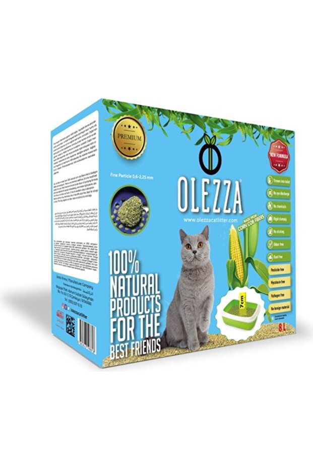 Mısır Koçanı Kedi Kumu 8Lt - 3