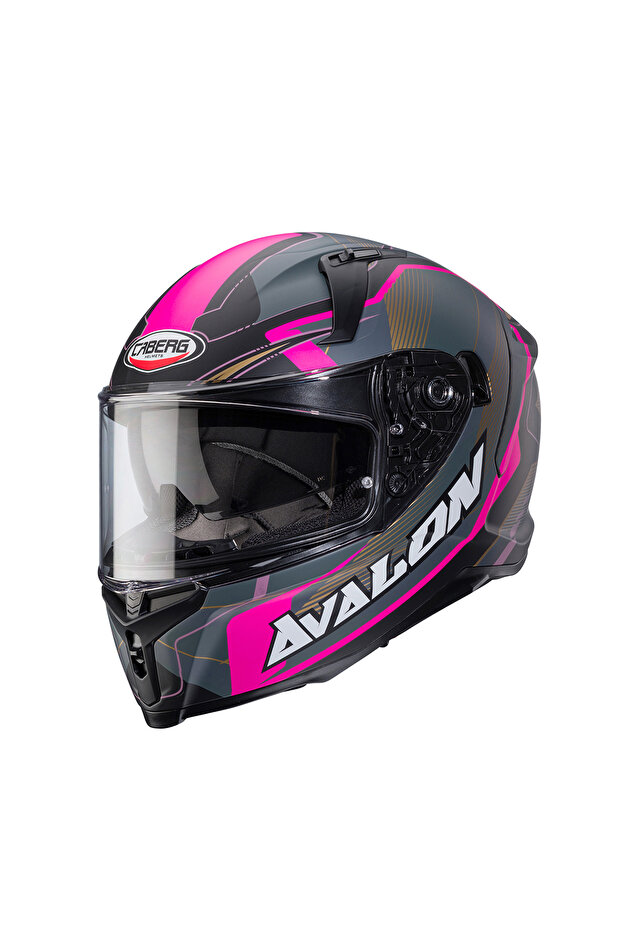 AVALON X OPTIC MAT BLK-GREY-FUCHSIA - 1