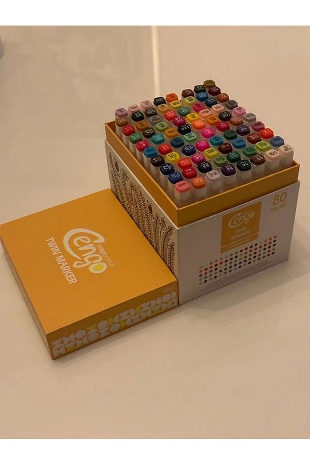 TWİN MARKER ÇİFT UÇLU 80 RENK (CGO-135) - 2