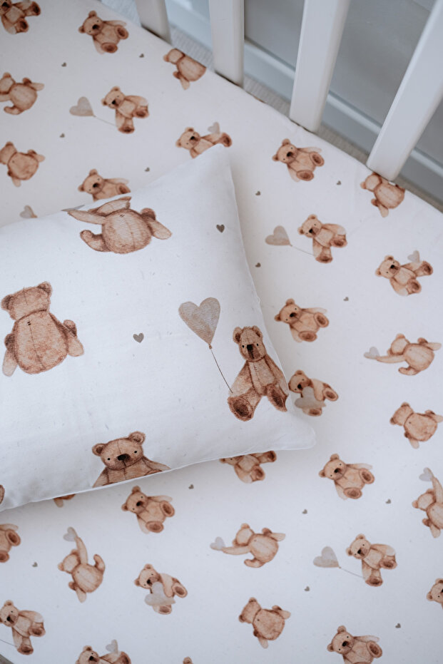 Fluffy Bear Single Fitted Sheet Set - Fluffy Bear - 3