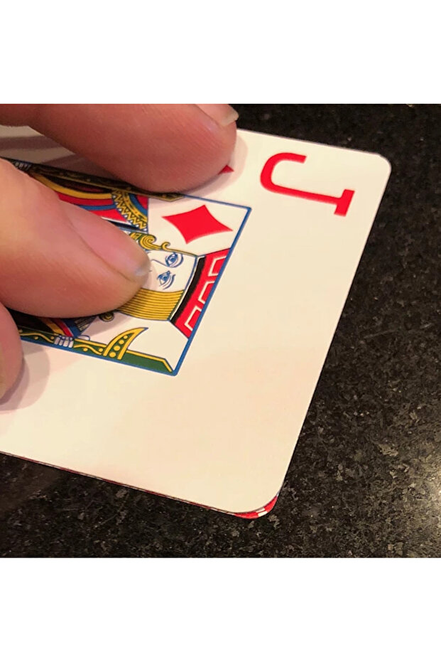 بطاقات اللعب السحرية ذات الورق القصير - مجموعة أوراق اللعب الزرقاء - 4