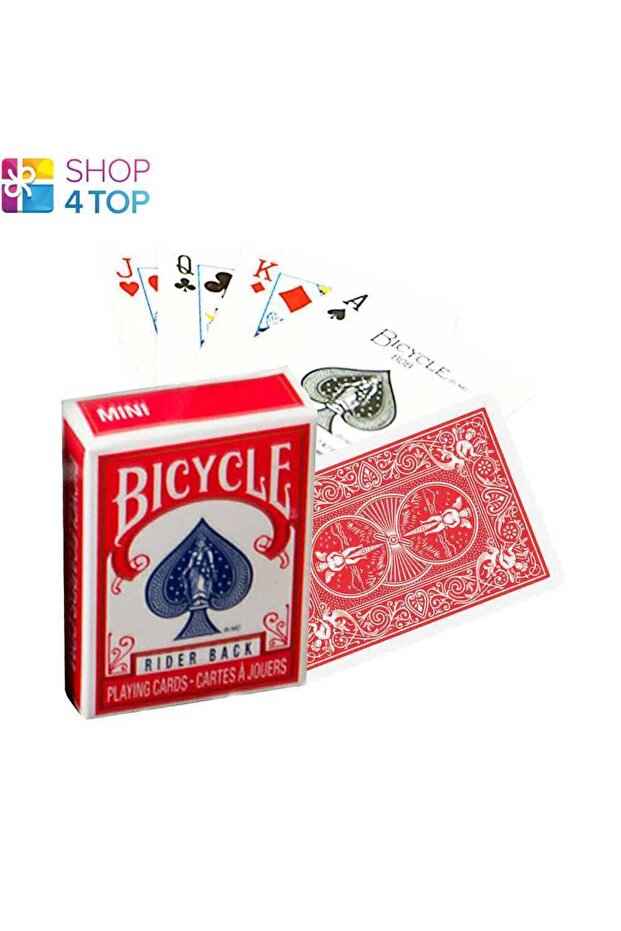 بطاقة ألعاب Ob1 Mini Deck باللون الأحمر - 5