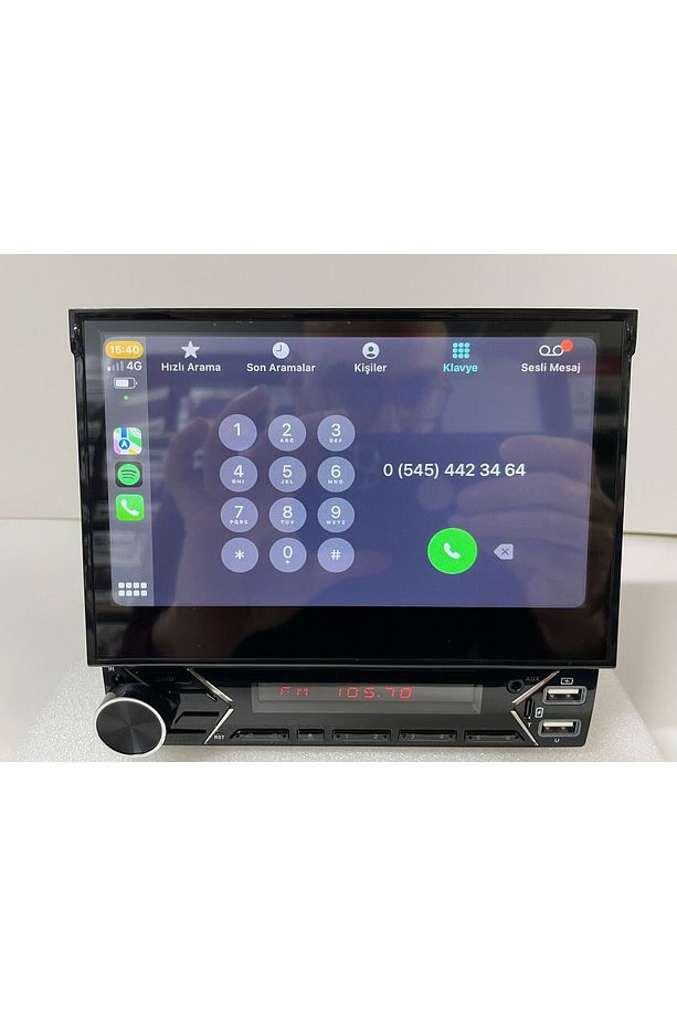 ANDROİD İNDASH TEYP 7" 2-32 GB CARPLAY KAMERA Uyumlu - 7