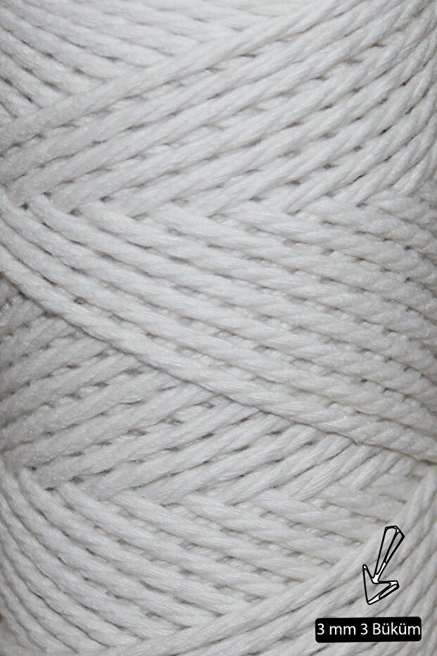1.Class Quality 3 Twist Macrame Thread 250 gr - 3