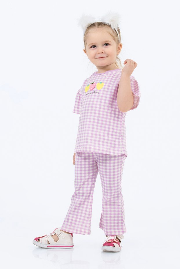 Baby Girl Spanish Leg Top and Bottom Set