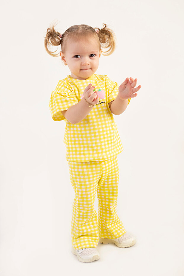 Baby Girl Spanish Leg Top and Bottom Set