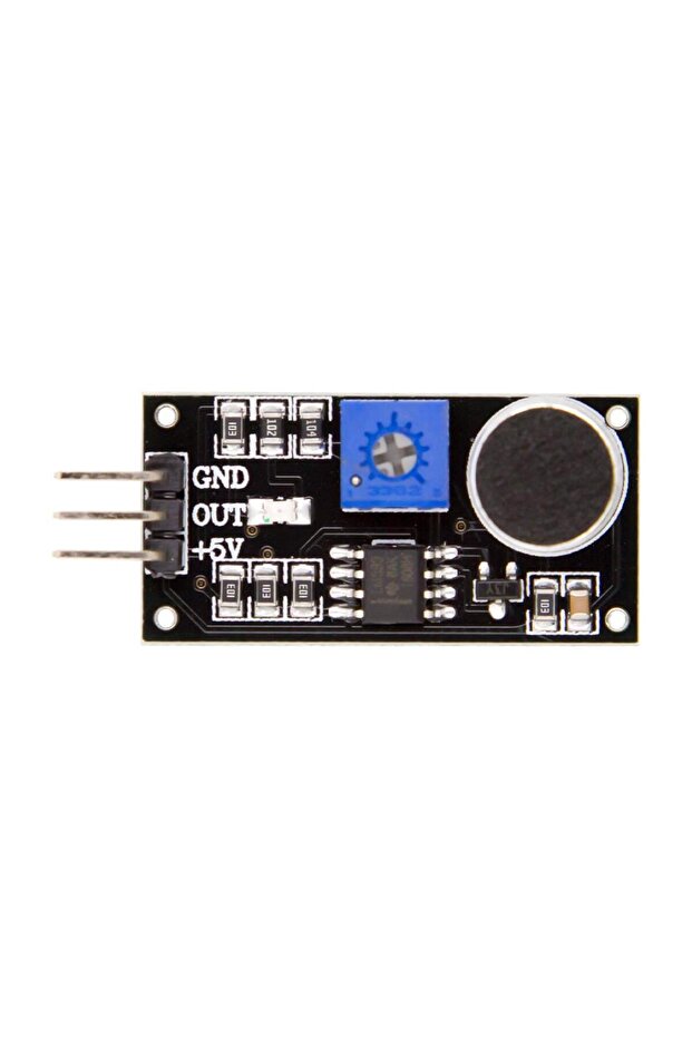 Lm393 Ses Algılama Sensör Modülü - 2