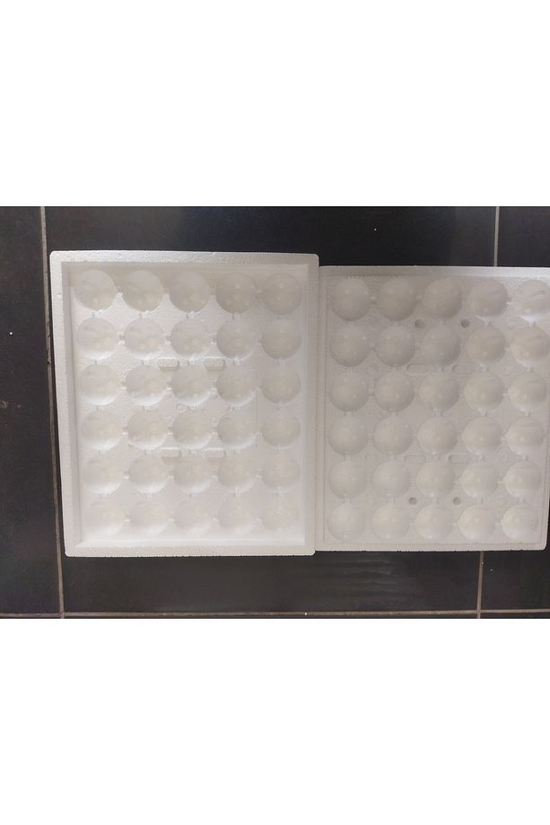 30 lu köpük strafor yumurta viyolu 1 adet - 1