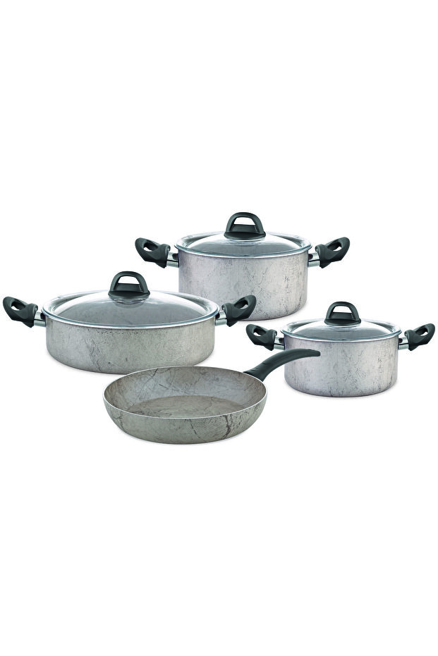 Terra 7 Parça Granit Tencere Seti - 1