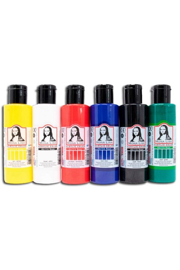 70ml X 12 Adet Akrilik Boya Seti Full 25x35 Tuval - 4